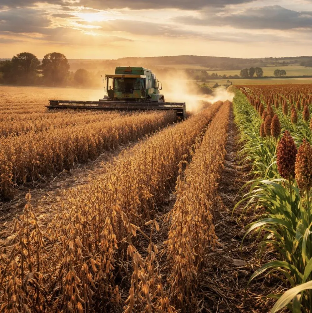Soja perde força em Uberaba enquanto sorgo avança e redesenha o mapa agrícola da região