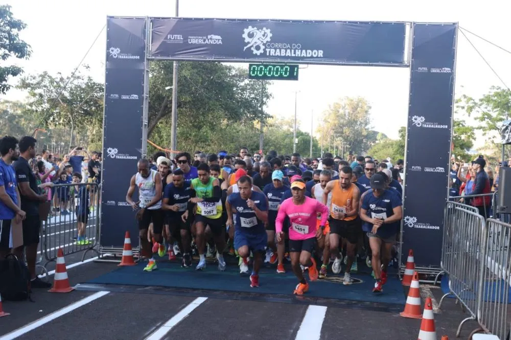 Uberlândia abre inscrições gratuitas para Corrida do Trabalhador com 2 mil vagas