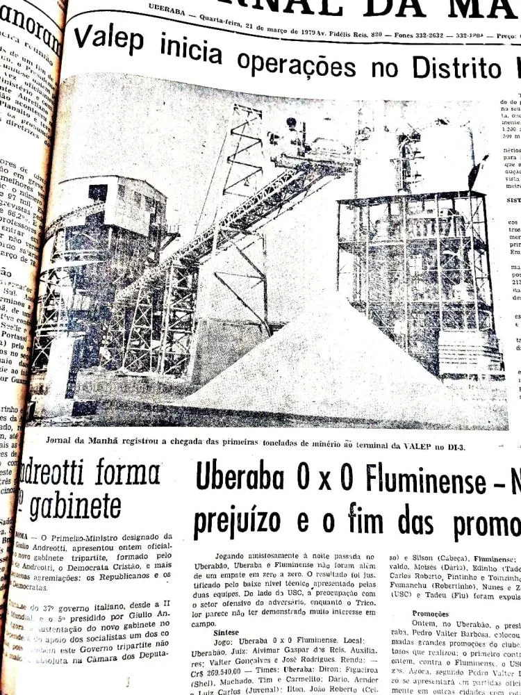 POLO DE FERTILIZANTES DE UBERABA VIVE NOVO PONTO DE INFLEXÃO