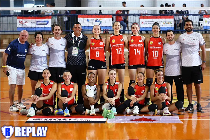Atleta uberabense conquista ouro no voleibol dos Jogos Escolares Brasileiros