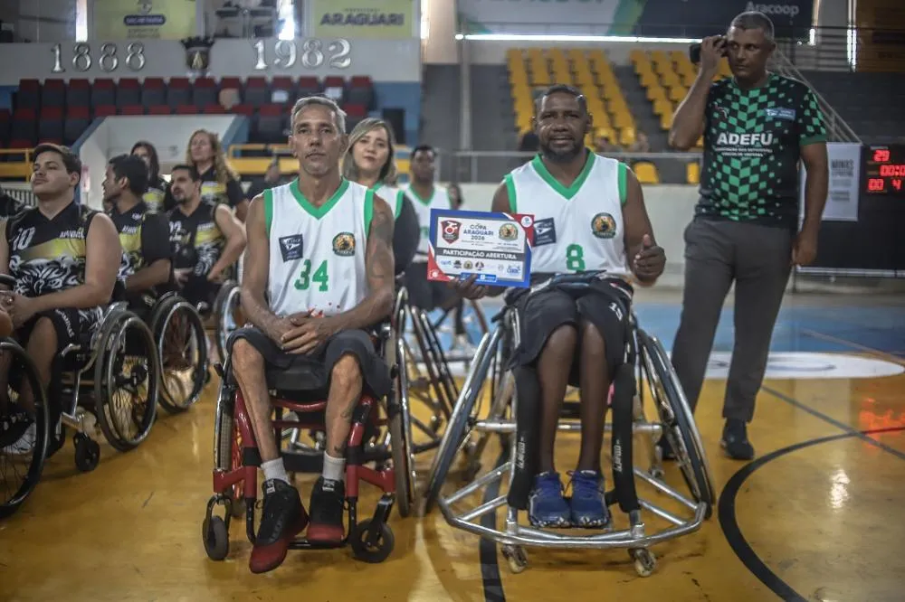 COPA ARAGUARI DE BASQUETE EM CADEIRA DE RODAS COMEÇA COM VITÓRIA DA APP E MOVIMENTA O PARADESPORTO MINEIRO