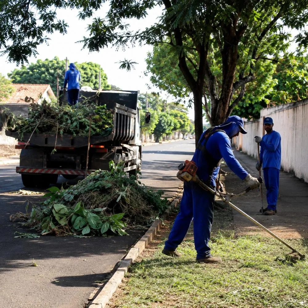 UBERABA INTENSIFICA LIMPEZA URBANA ENQUANTO DENGUE E COVID SEGUEM SOB MONITORAMENTO NA CIDADE