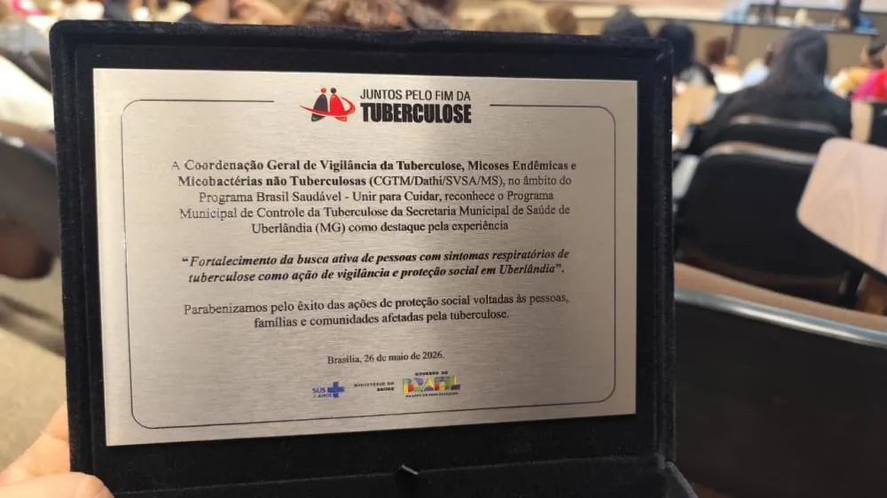 UBERLÂNDIA ENTRA PARA LISTA DAS 10 MELHORES EXPERIÊNCIAS DO BRASIL NO COMBATE À TUBERCULOSE