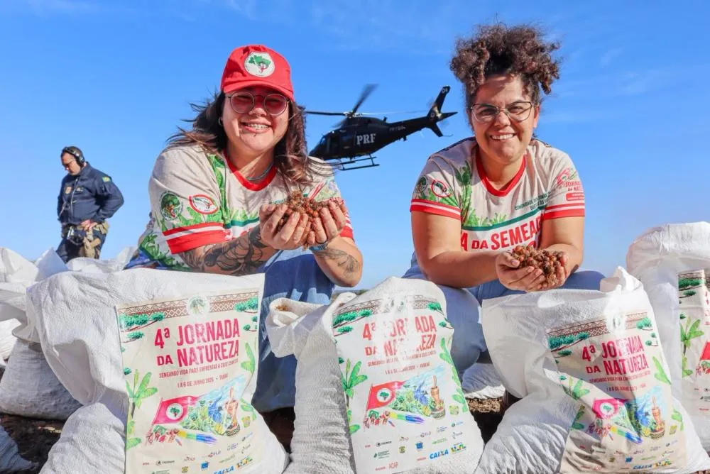 MST DESAFIA AGRONEGÓCIO E PLANTA 5 MIL MUDAS EM MOBILIZAÇÃO NACIONAL PELO MEIO AMBIENTE