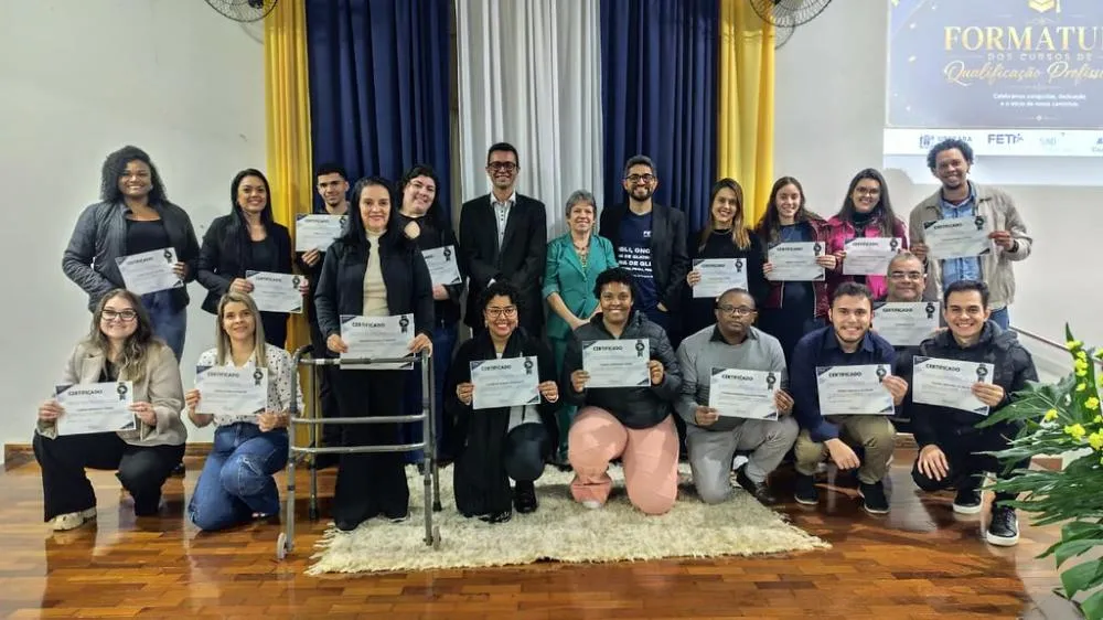 FETI FORMA 161 ALUNOS E REFORÇA APOSTA NA QUALIFICAÇÃO PARA O MERCADO DE TRABALHO EM UBERABA