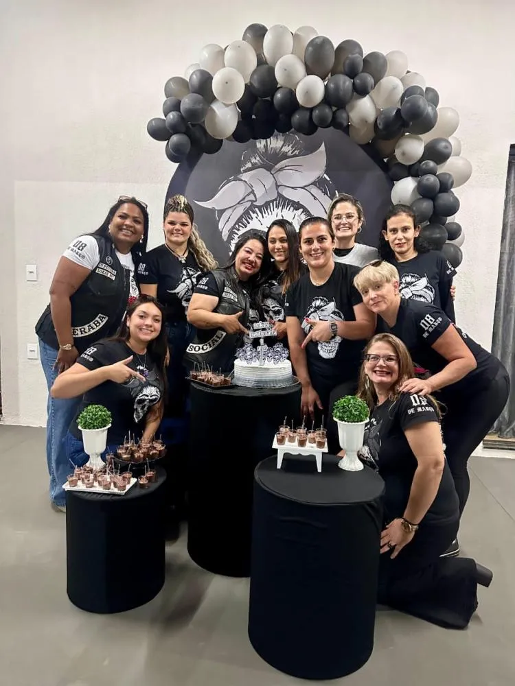 Lokas MC celebra um ano de irmandade, força feminina e amor pelas estradas em Uberaba