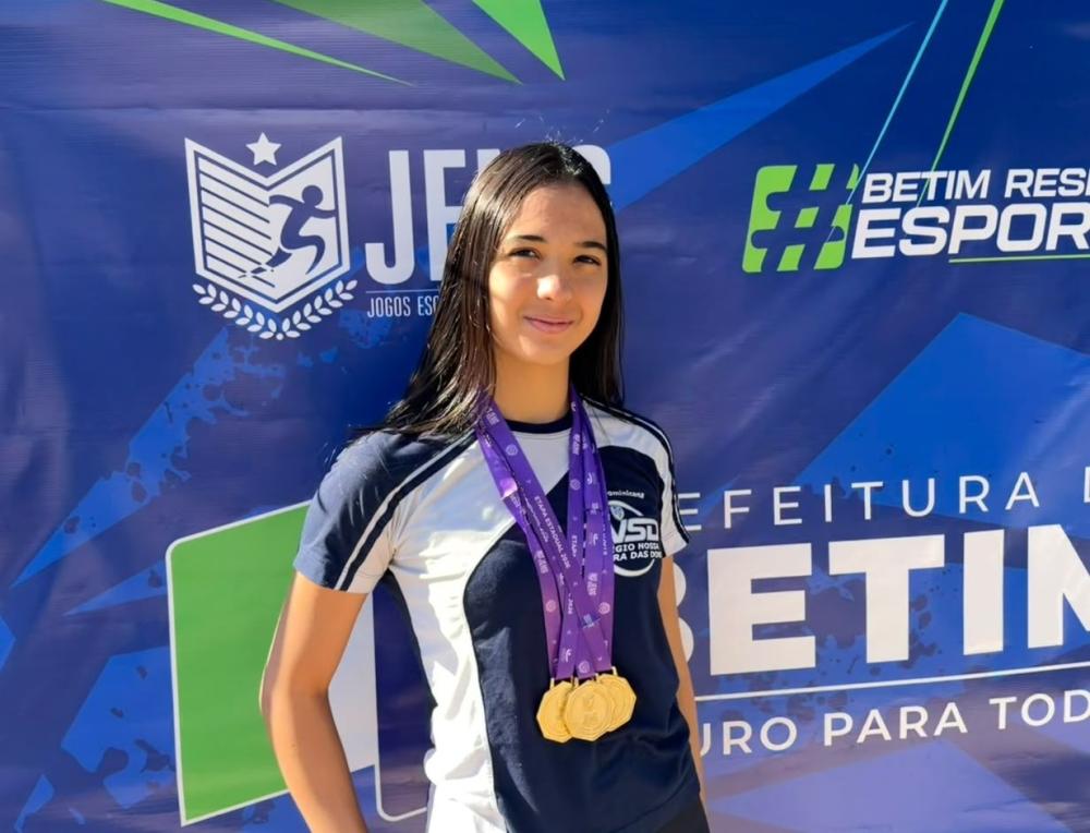 UBERABA BRILHA NO JEMG COM 17 MEDALHAS E GARANTE ATLETAS NAS SELEÇÕES DE MINAS