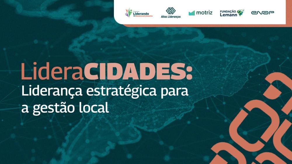 INSCRIÇÕES PARA CURSO DE LIDERANÇA EM GESTÃO MUNICIPAL TERMINAM NESTE DOMINGO