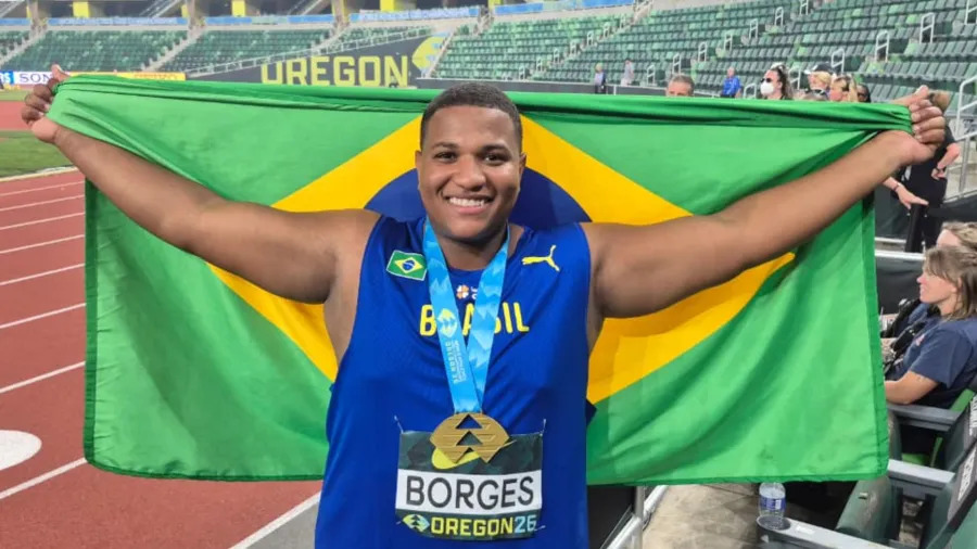 ATLETA QUE TREINA EM UBERLÂNDIA CONQUISTA O MUNDO