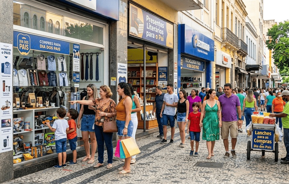 DIA DOS PAIS MANTÉM VENDAS ESTÁVEIS OU MELHORES PARA QUASE 8 EM CADA 10 EMPRESAS EM MINAS