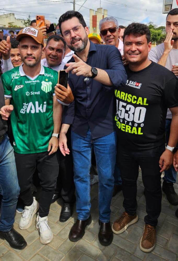 AO LADO DE CLEITINHO, THIAGO MARISCAL INICIA CAMPANHA A DEPUTADO FEDERAL EM MEDINA