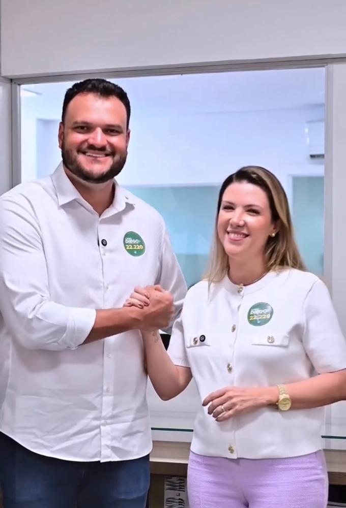 ELISA DECLARA APOIO A CABO DIEGO PARA DEPUTADO ESTADUAL