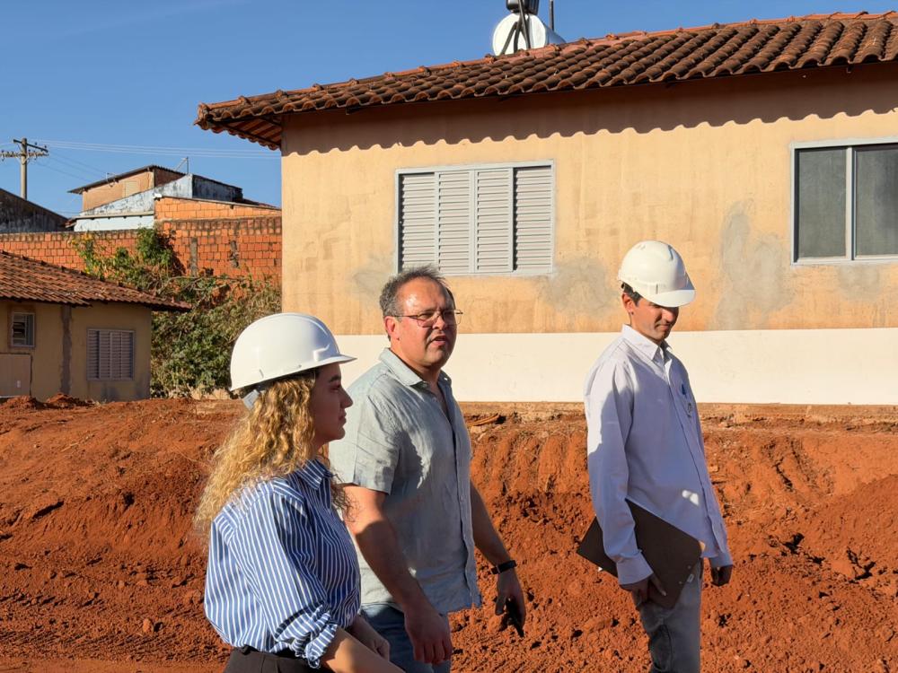 OBRAS DE 540 MORADIAS DO ALFREDO FREIRE IV AVANÇAM EM UBERABA