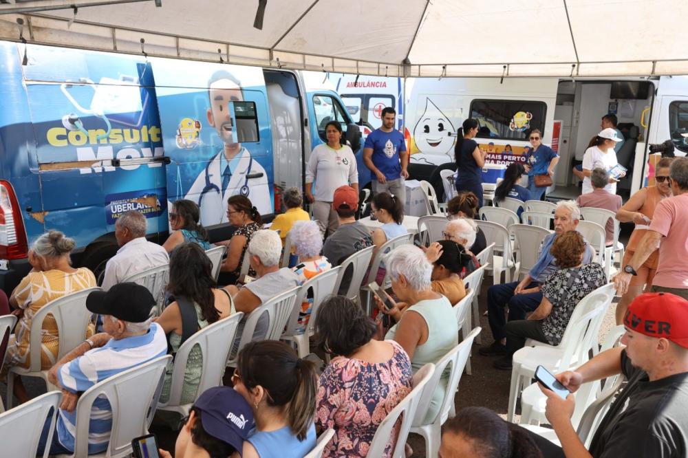 UBERLÂNDIA VIVA SUPERA 8,2 MIL ATENDIMENTOS EM EDIÇÃO ESPECIAL NO CAMARU