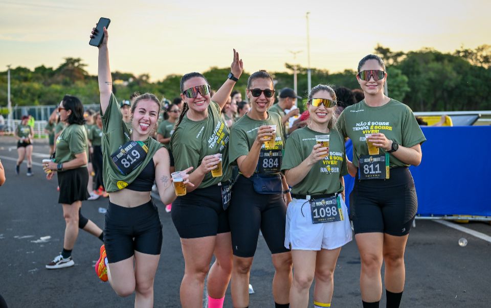 RUN BEER CHEGA A UBERABA COM CORRIDA DE 5 KM, CERVEJA E SHOW DE PAGODE