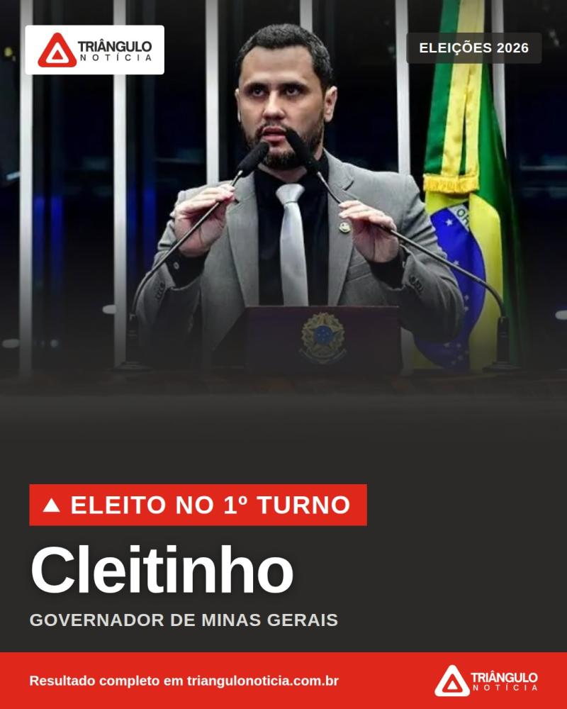 Cleitinho é eleito governador de Minas Gerais no primeiro turno com mais de 6,3 milhões de votos