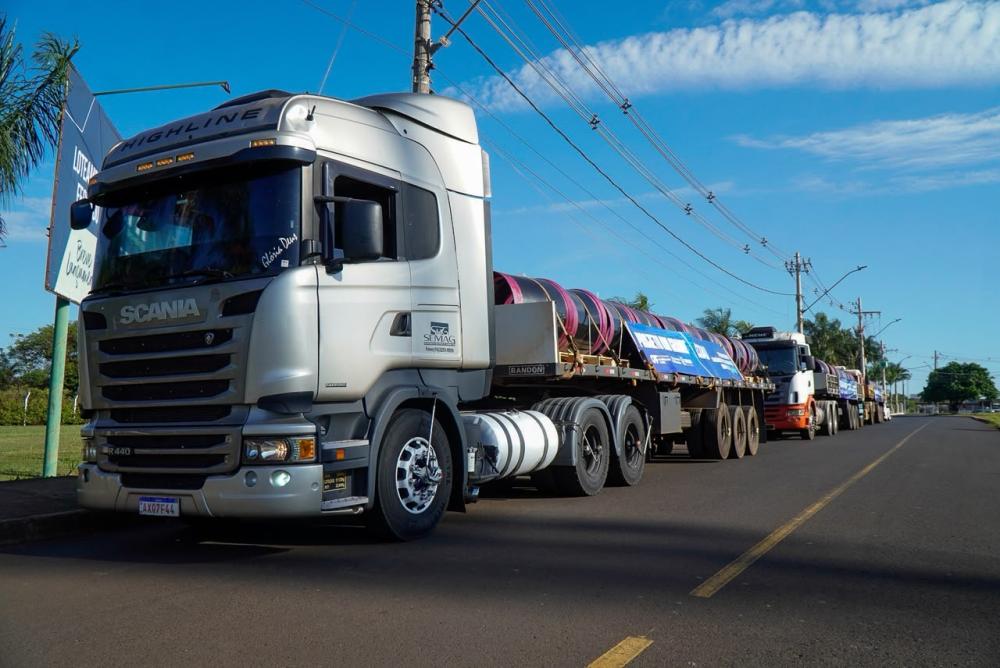 Sistema Rio Grande recebe primeiras 60 conexões para montagem das adutoras em Uberaba