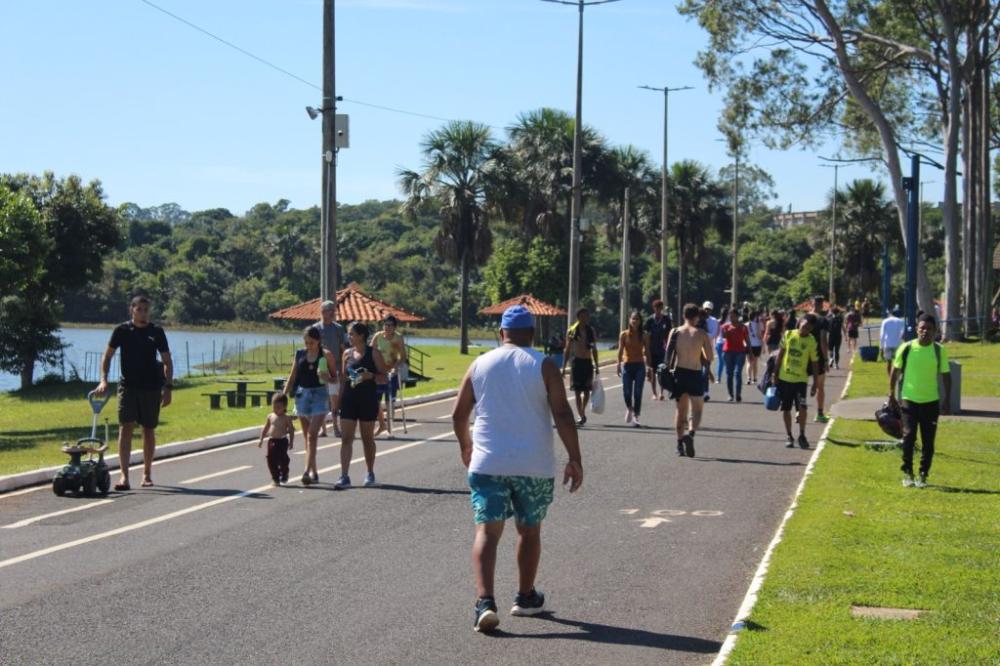 PARQUE DO SABIÁ TERÁ NOVE DIAS DE PASSEIOS GRATUITOS DE TRENZINHO E PEDALINHOS EM UBERLÂNDIA