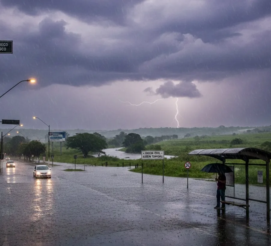 Instabilidade climática coloca Uberlândia e Ituiutaba em alerta até domingo