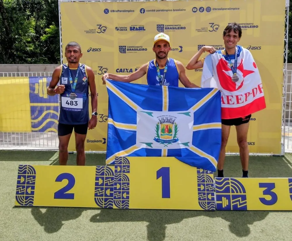 Araguari revela campeão brasileiro paralímpico e transforma superação em ouro no atletismo nacional
