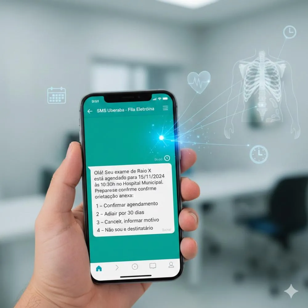 Saúde faz agendamento de Raio X, Mamografia, Tomografia e Ecocardiograma pela Fila Eletrônica via WhatsApp