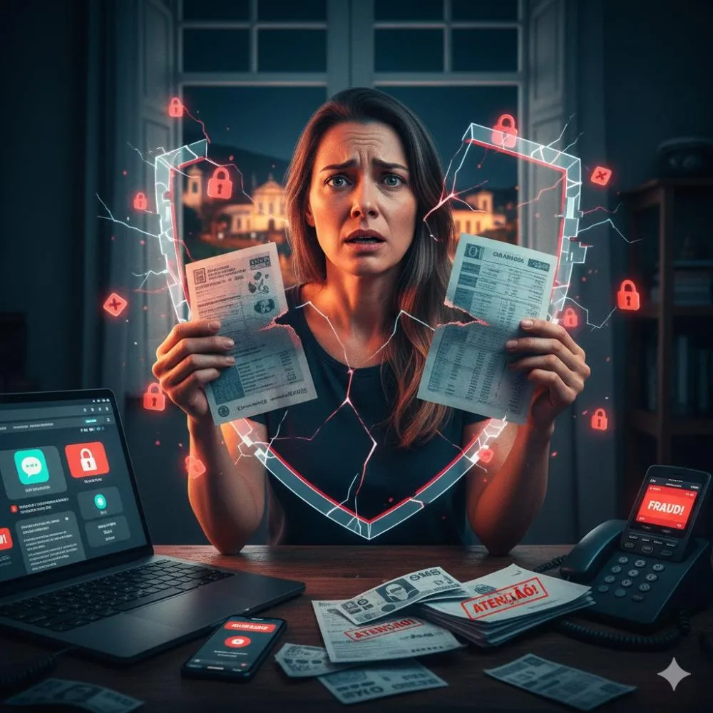 Golpes digitais explodem em Minas e 87,7% da população já foi alvo de fraude