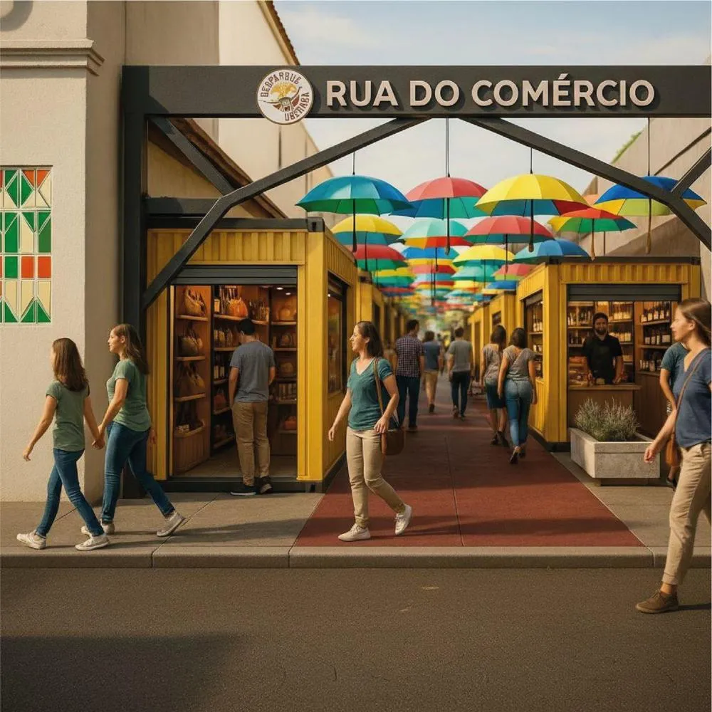 Uberaba lança a Nova Rua do Comércio e inicia transformação histórica do Camelódromo