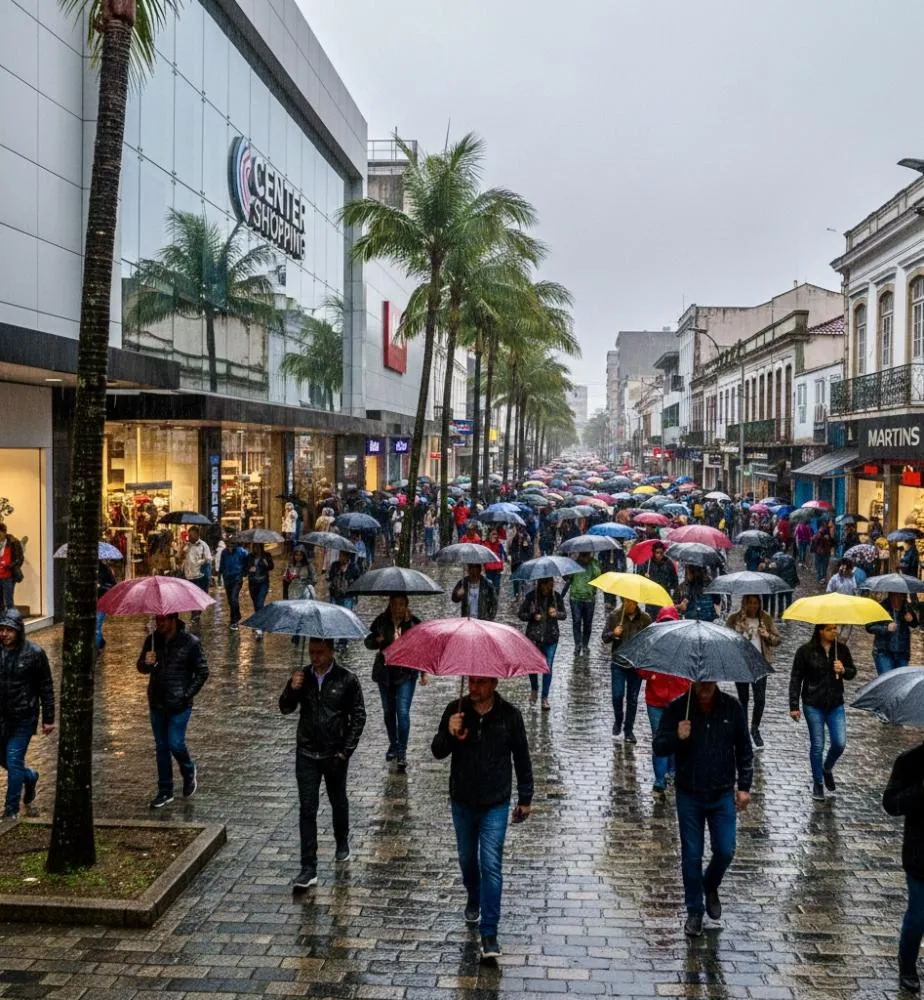 Domingo pode virar caos climático no Triângulo Mineiro: chuva e temporais ameaçam o fim de semana