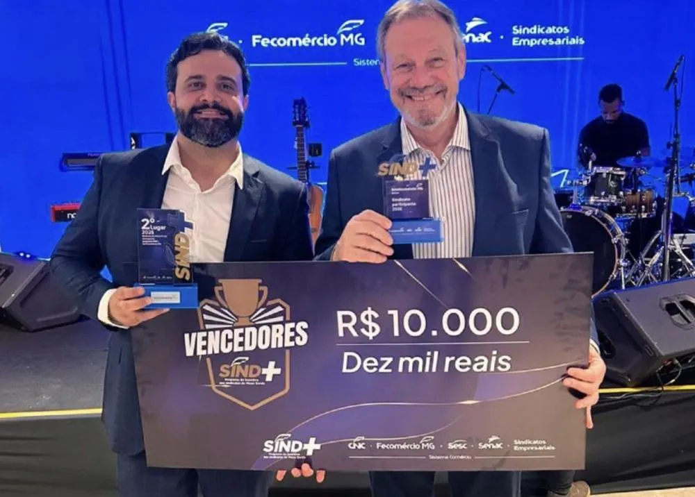 Sindicomércio Uberaba se destaca em Minas e conquista prêmio estadual no SIND+ 2025