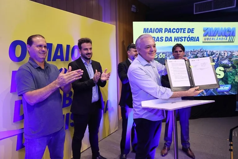 Pacote bilionário de obras promete transformar Uberlândia, mas levanta questionamentos sobre execução e prazos