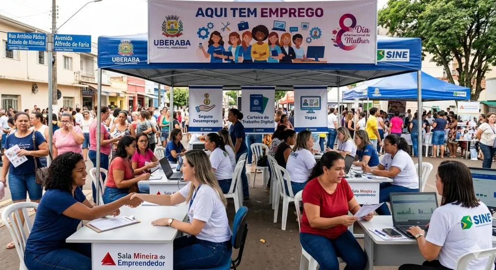 Mutirão de vagas volta aos bairros de Uberaba com edição especial voltada às mulheres