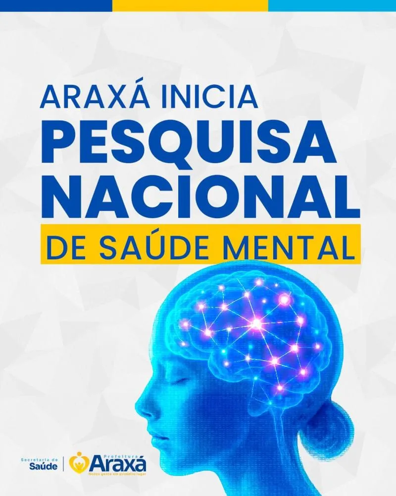 Prefeitura vai bater de porta em porta para investigar saúde mental da população em Araxá