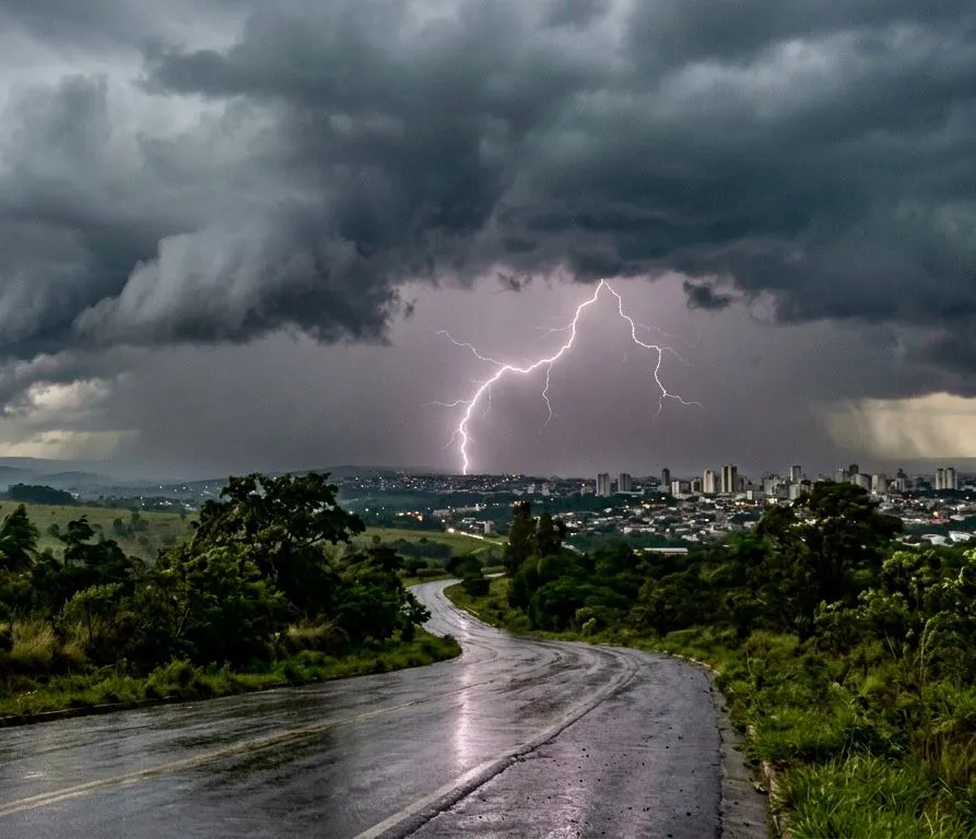 Fim de semana pode virar “tempestade perfeita” no Triângulo Mineiro e previsão acende alerta para chuvas fortes