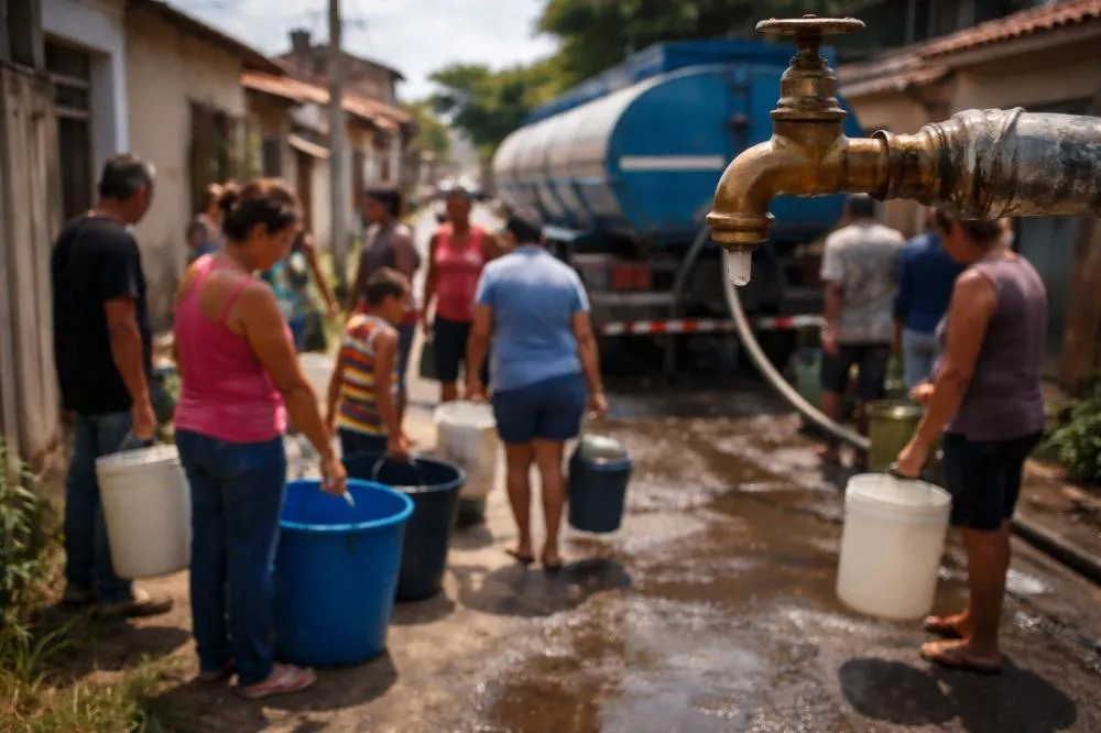Falta de água em bairros de Patos de Minas vira alvo de investigação do Procon