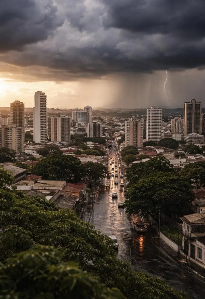 Chuva, calor e risco de temporais: Triângulo Mineiro deve enfrentar dias instáveis e clima típico de verão