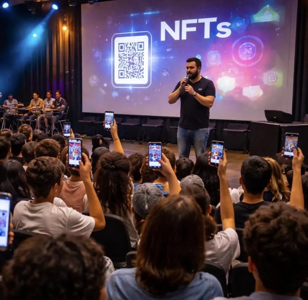 NFTs, arte e tecnologia nas escolas: projeto divide opiniões ao transformar jovens em protagonistas digitais